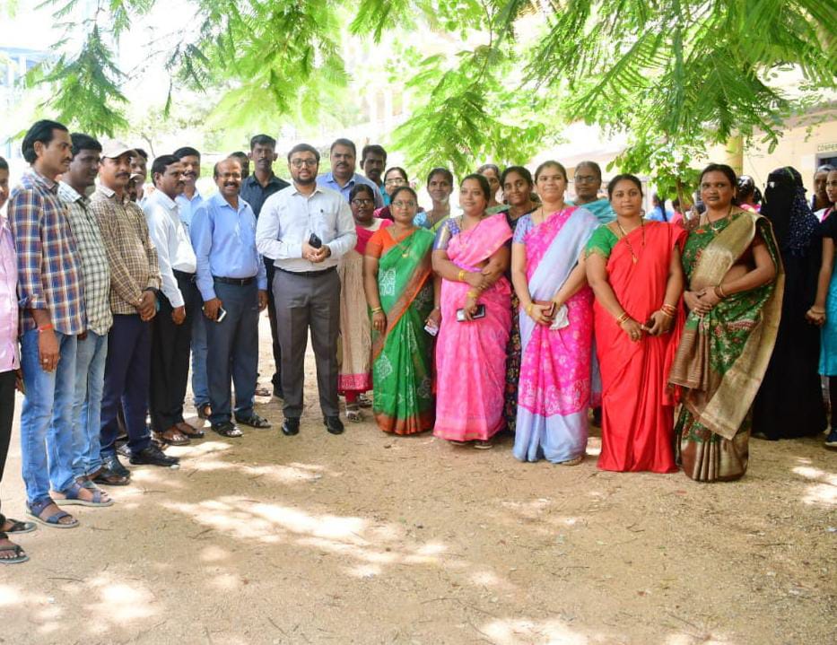District Collector Visit