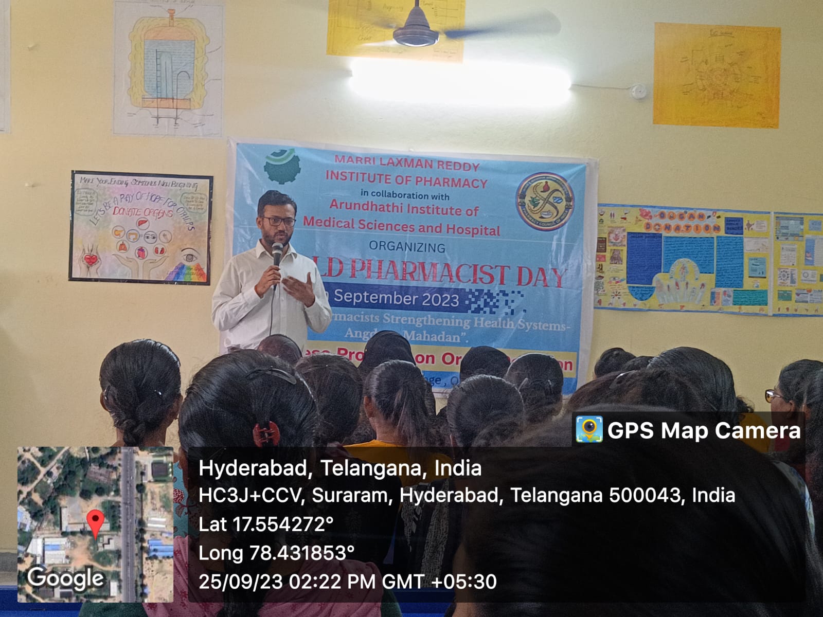 Extension Lecture by MLR Institute on World Pharmacist Day