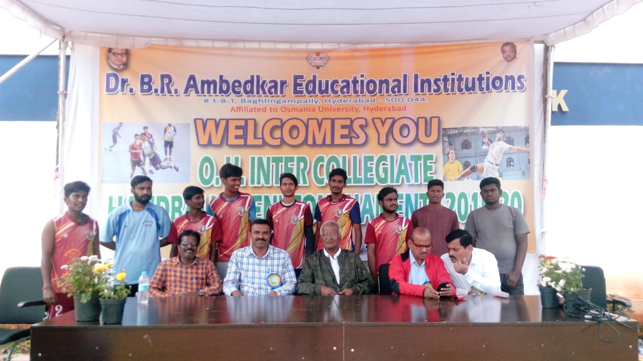 Group photo at ambedkar College