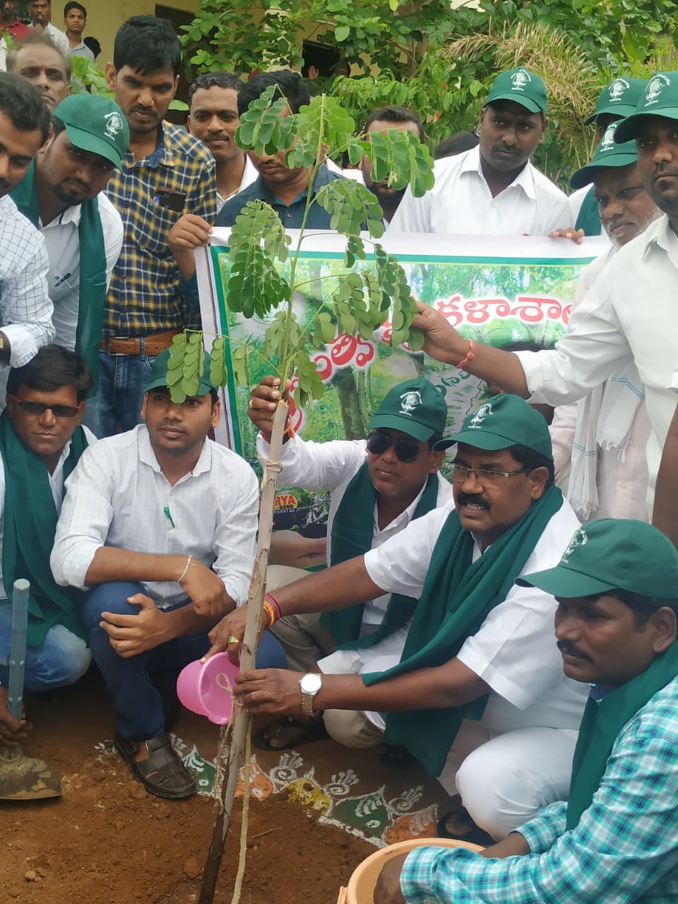Harithaharam program conducted in the college campus 27-07-2019