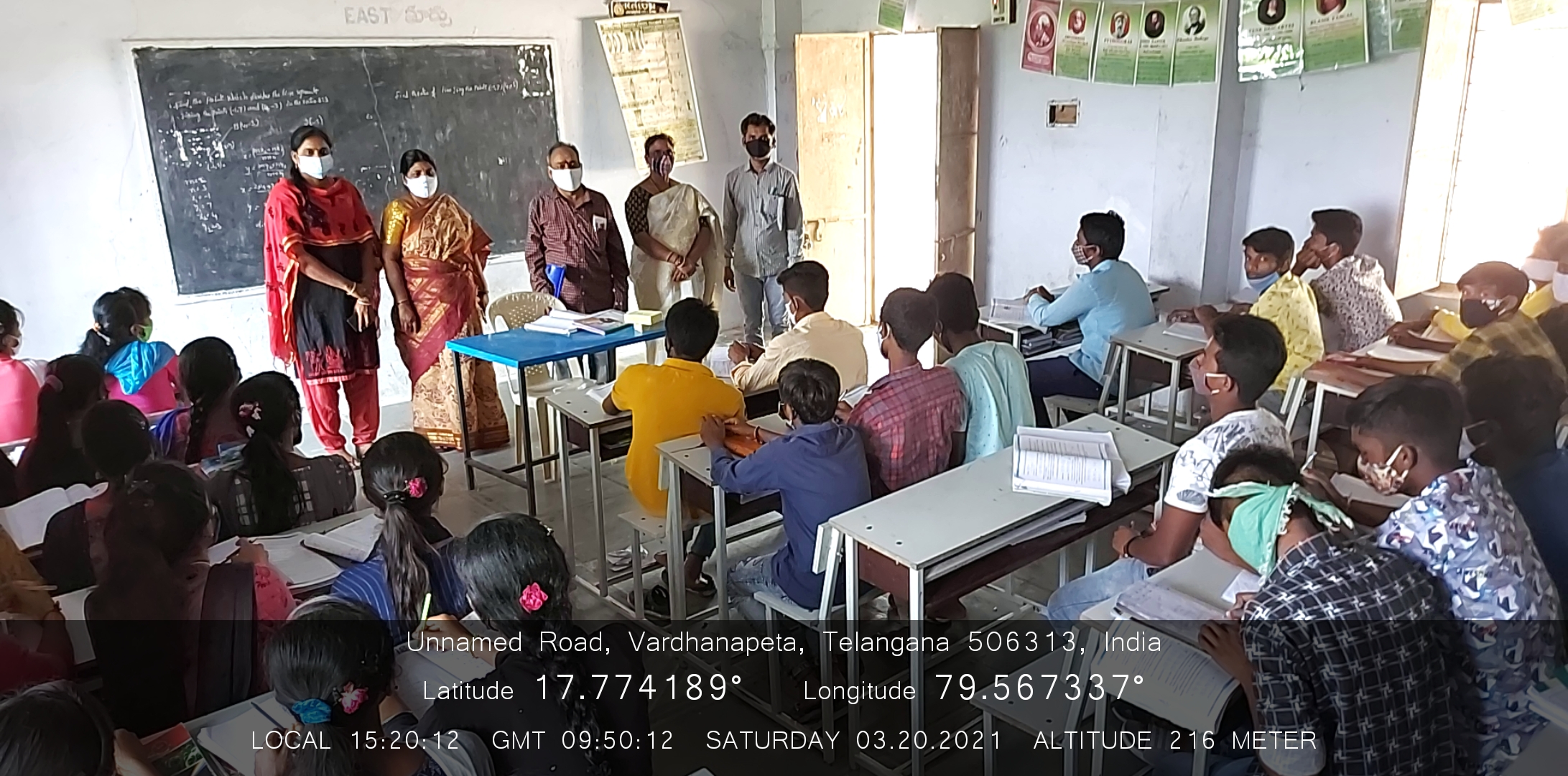 Awareness Program on Dropout students at ZPHS wARDHANNAPET on 20/03/21