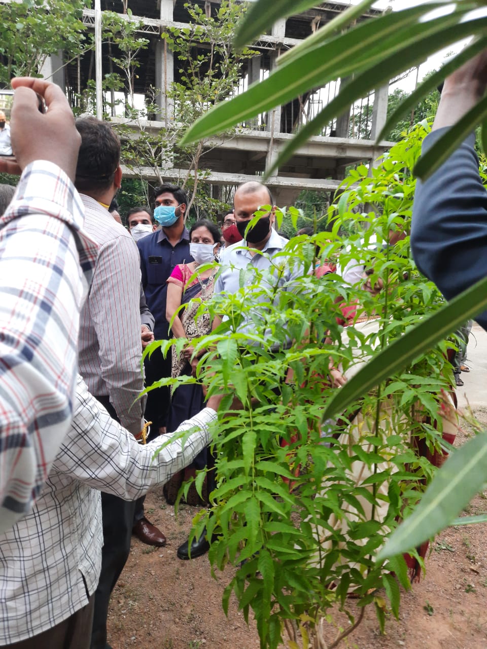 Commissioner Sir Checking Plants QR-Code 