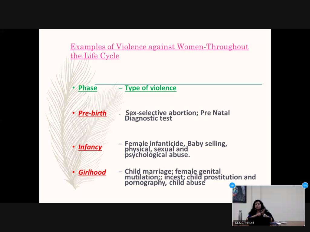 Webinar on legal rights of women WEC thanking all for ur cooperation.