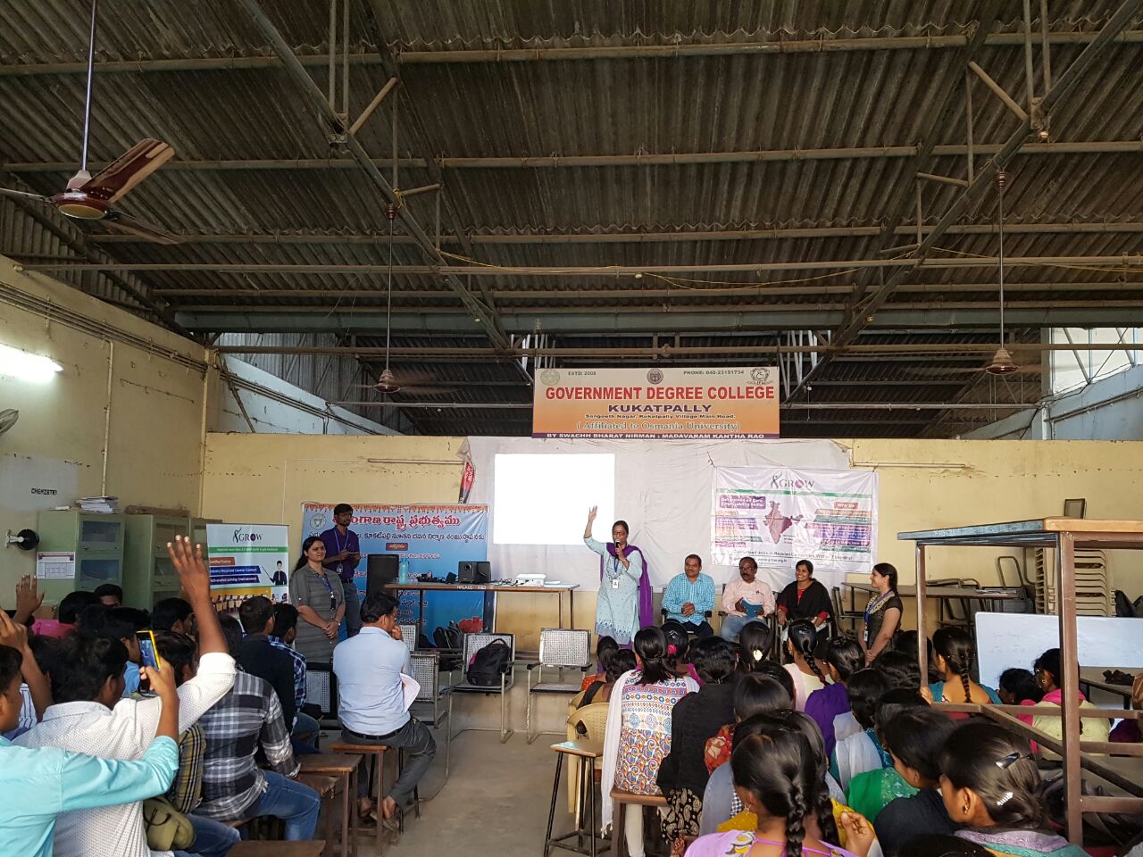 TSKC-Skill Development Programme Conducted with Dr Reddys Foundation