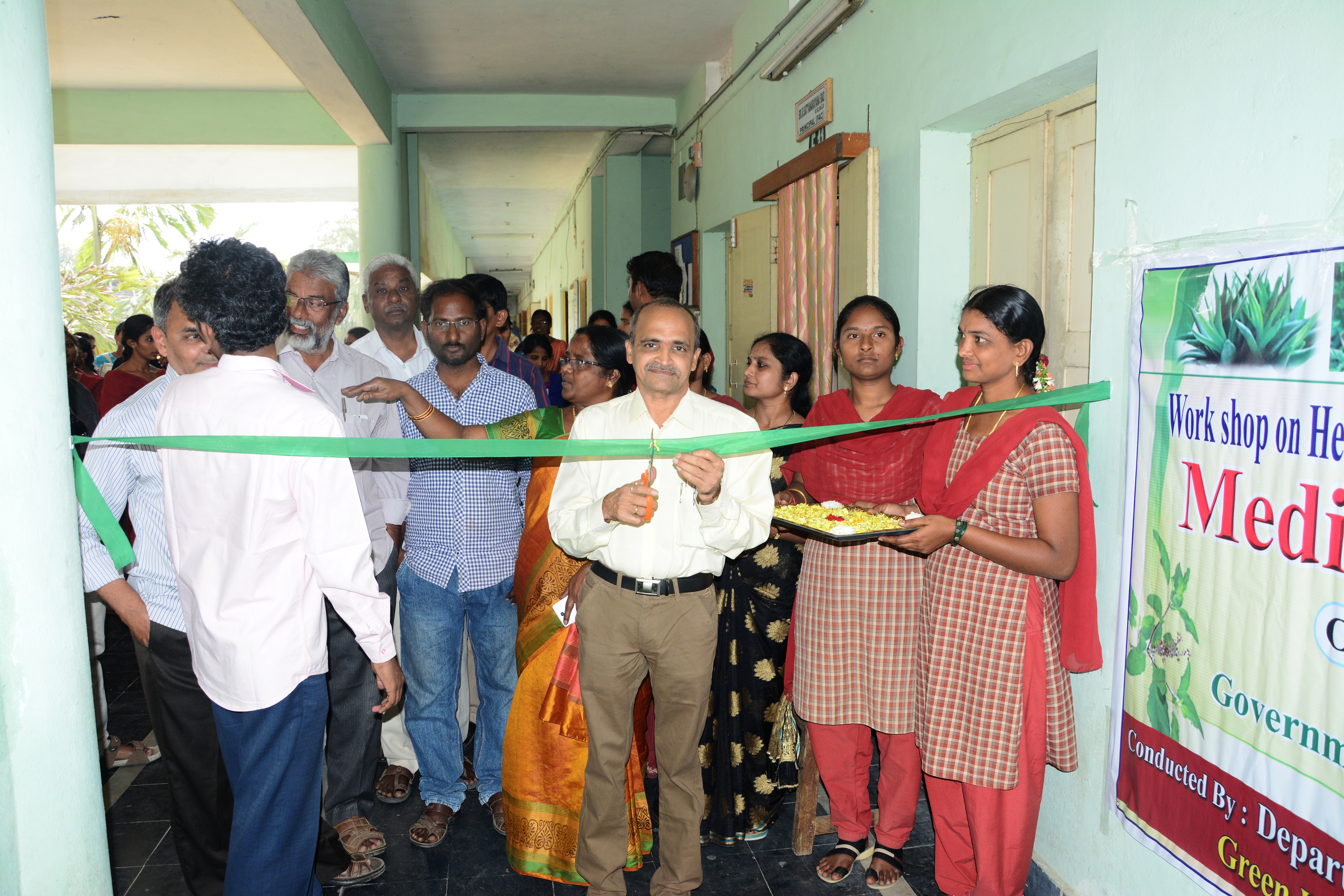 Workshop on Herbarium Techniques Inaugurated By Principal, Conducted 
