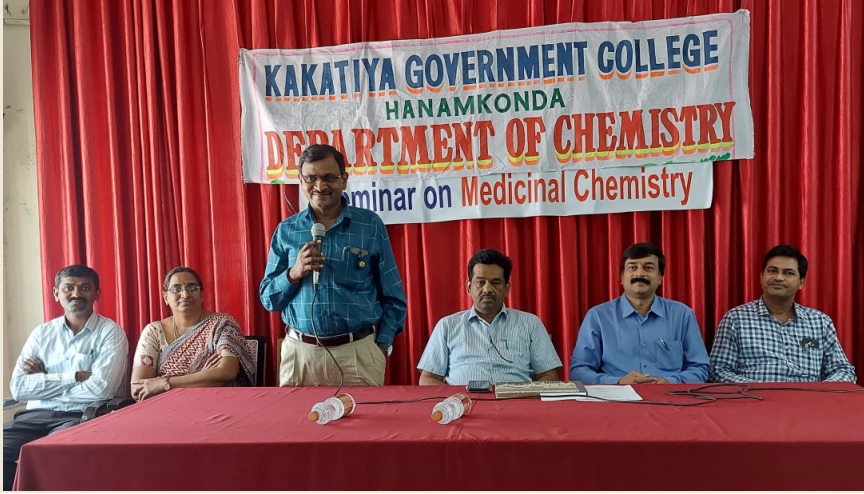 One Day Seminar on Medicinal Chemistry- Speaker Dr.S.Prabhaker,CSIR-IICT ,Hyderabad
