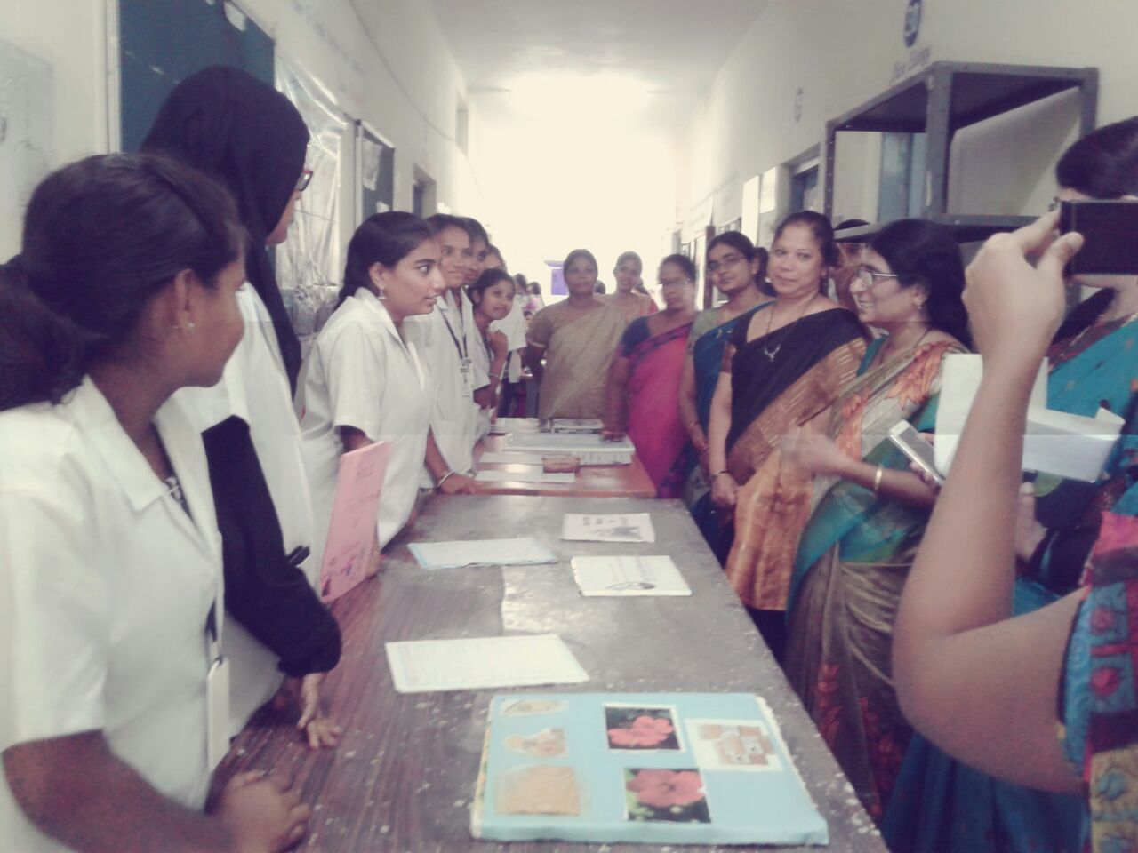 Eco club organized Eco fest- Students and faculty members of Botany and Microbiology  organized awareness program regarding environment protection and presented exhibition on 08/09/2017