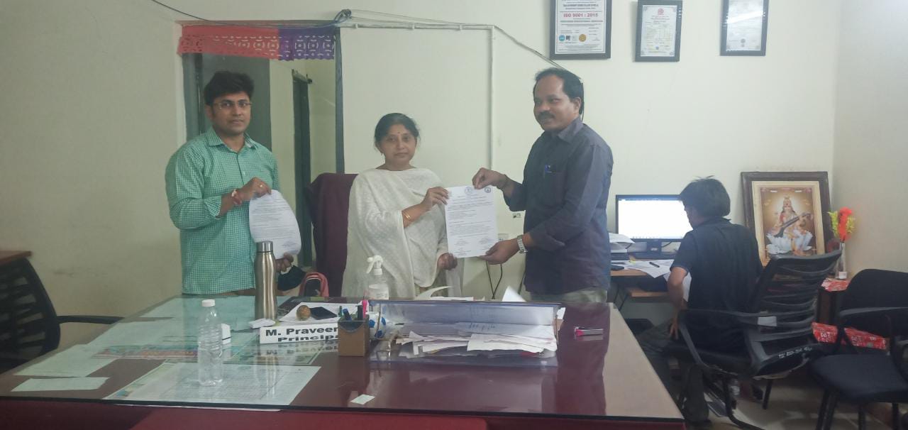 Department of Chemistry MOU