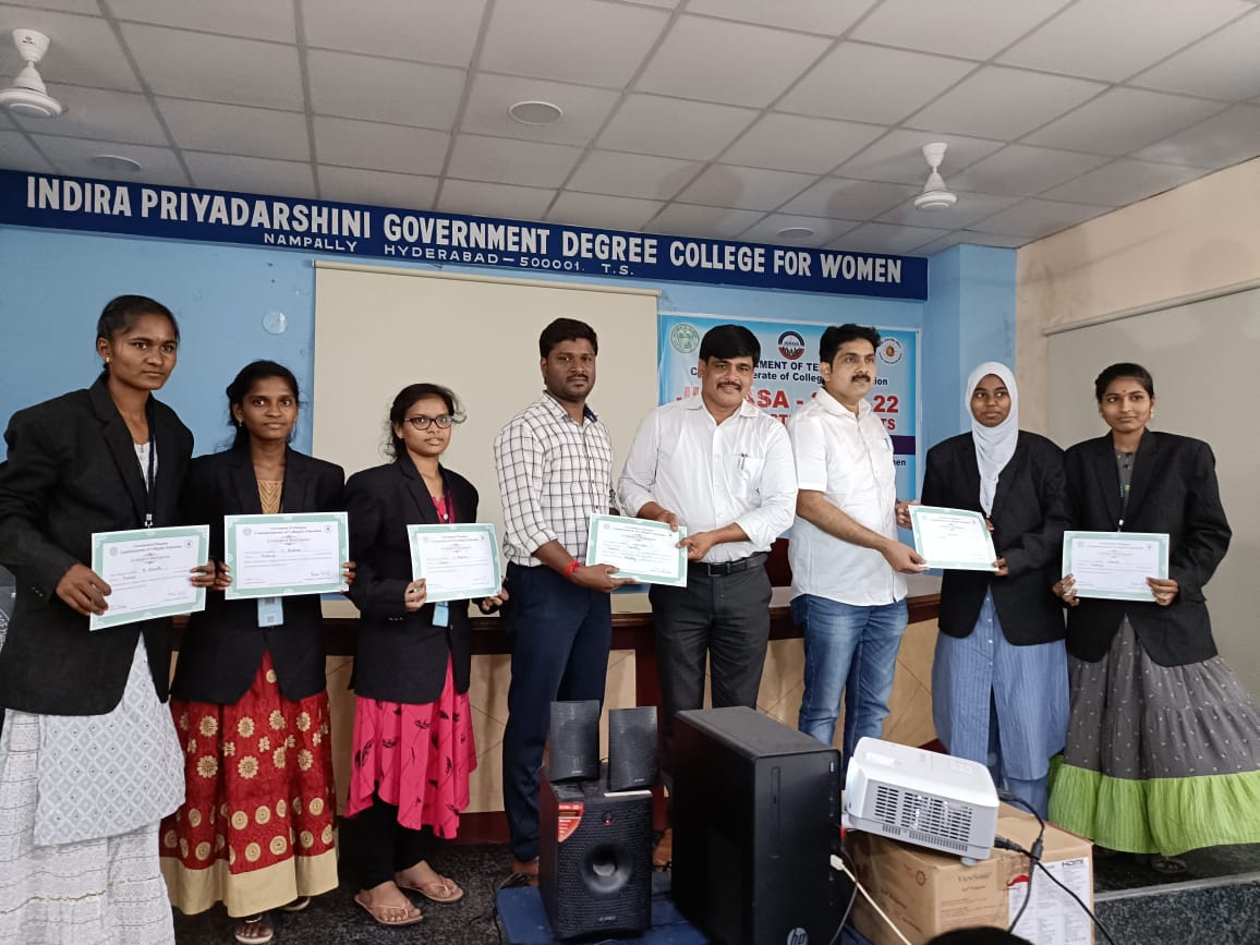 Dept of Chemistry Student Study Project ( JIGNASA) -2022 at HYD